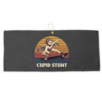 Cupid Stunt Funny Sarcastic Offensive Humor Embarrassing Large Microfiber Waffle Golf Towel