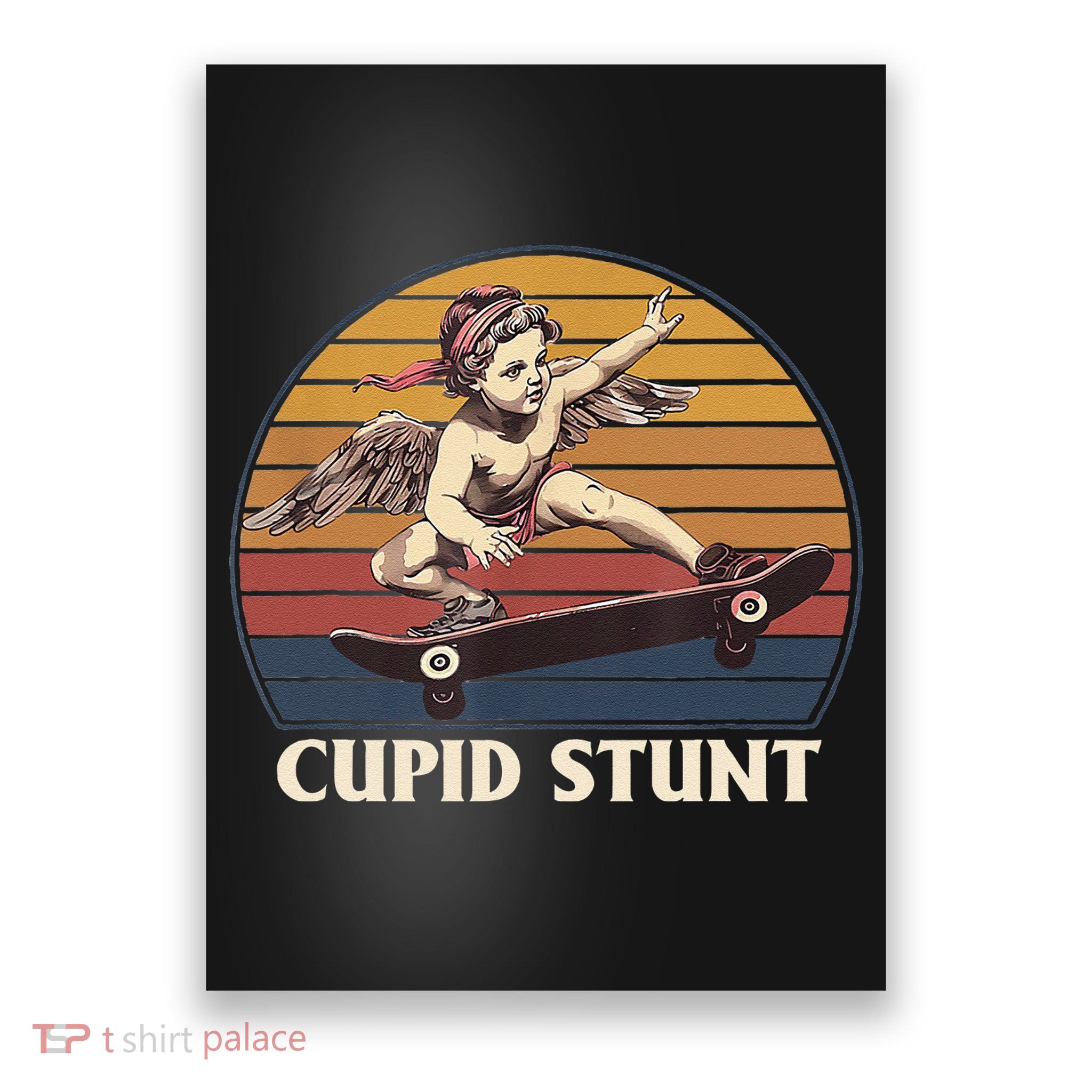 Cupid Stunt Funny Sarcastic Offensive Humor Embarrassing Poster
