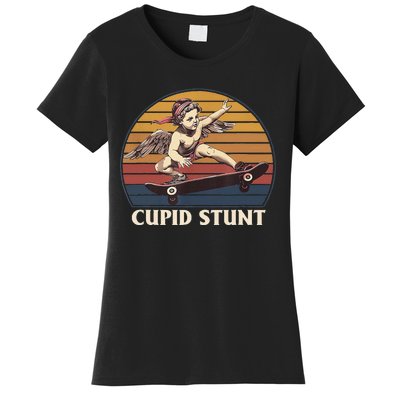 Cupid Stunt Funny Sarcastic Offensive Humor Embarrassing Women's T-Shirt