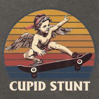 Cupid Stunt Funny Sarcastic Offensive Humor Embarrassing Cotton Canvas Backpack