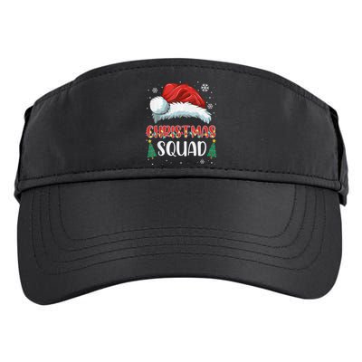 Christmas Squad Family Group Matching Christmas Party Pajama Adult Drive Performance Visor