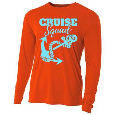 Cruise Squad Family Friends Matching Meaningful Gift Cooling Performance Long Sleeve Crew