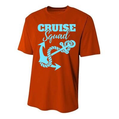 Cruise Squad Family Friends Matching Meaningful Gift Performance Sprint T-Shirt