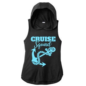 Cruise Squad Family Friends Matching Meaningful Gift Ladies PosiCharge Tri-Blend Wicking Draft Hoodie Tank