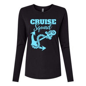 Cruise Squad Family Friends Matching Meaningful Gift Womens Cotton Relaxed Long Sleeve T-Shirt