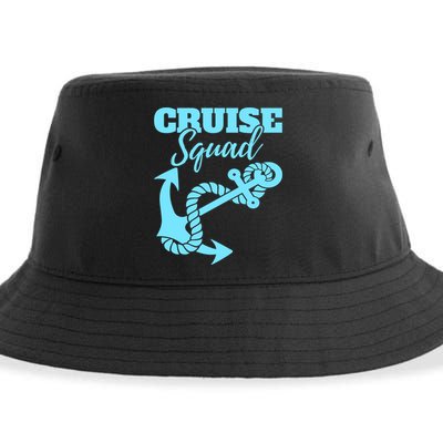 Cruise Squad Family Friends Matching Meaningful Gift Sustainable Bucket Hat
