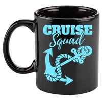 Cruise Squad Family Friends Matching Meaningful Gift 11oz C Handle Ceramic Mug