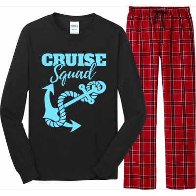 Cruise Squad Family Friends Matching Meaningful Gift Long Sleeve Pajama Set