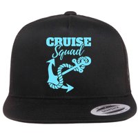 Cruise Squad Family Friends Matching Meaningful Gift Flat Bill Trucker Hat