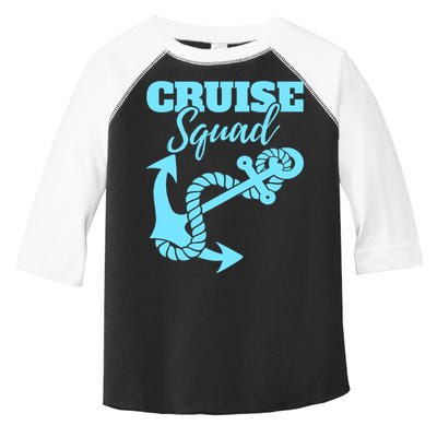 Cruise Squad Family Friends Matching Meaningful Gift Toddler Fine Jersey T-Shirt