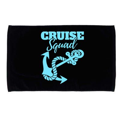 Cruise Squad Family Friends Matching Meaningful Gift Microfiber Hand Towel