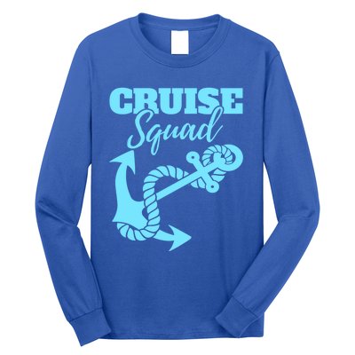 Cruise Squad Family Friends Matching Meaningful Gift Long Sleeve Shirt