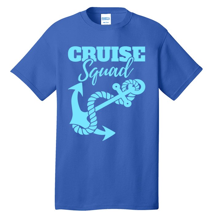 Cruise Squad Family Friends Matching Meaningful Gift Tall T-Shirt