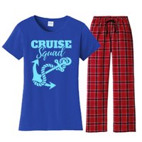 Cruise Squad Family Friends Matching Meaningful Gift Women's Flannel Pajama Set