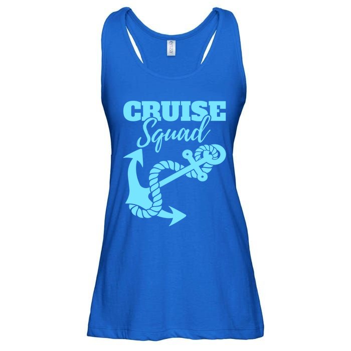 Cruise Squad Family Friends Matching Meaningful Gift Ladies Essential Flowy Tank