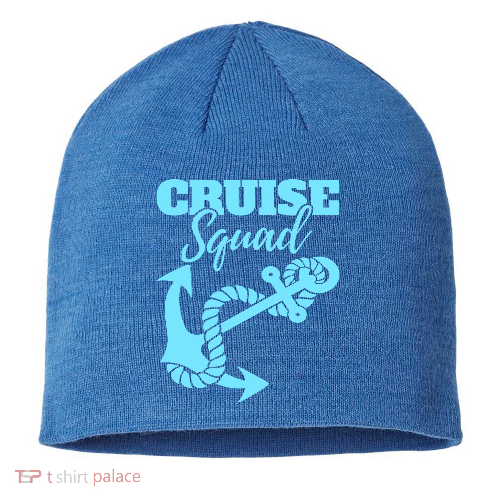 Cruise Squad Family Friends Matching Meaningful Gift Sustainable Beanie