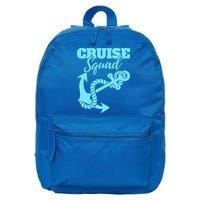Cruise Squad Family Friends Matching Meaningful Gift 16 in Basic Backpack