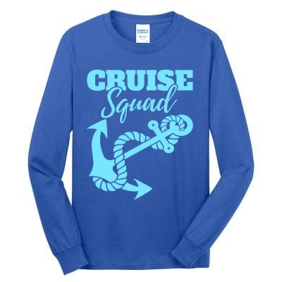 Cruise Squad Family Friends Matching Meaningful Gift Tall Long Sleeve T-Shirt