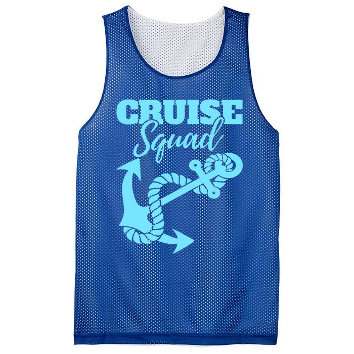 Cruise Squad Family Friends Matching Meaningful Gift Mesh Reversible Basketball Jersey Tank