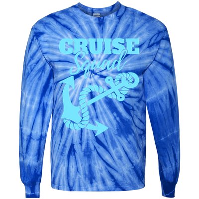 Cruise Squad Family Friends Matching Meaningful Gift Tie-Dye Long Sleeve Shirt