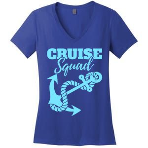 Cruise Squad Family Friends Matching Meaningful Gift Women's V-Neck T-Shirt