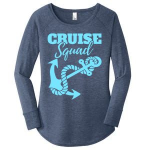 Cruise Squad Family Friends Matching Meaningful Gift Women's Perfect Tri Tunic Long Sleeve Shirt