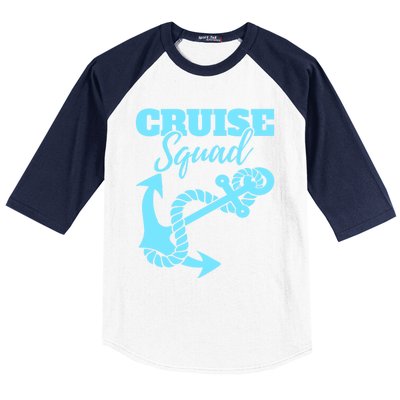 Cruise Squad Family Friends Matching Meaningful Gift Baseball Sleeve Shirt