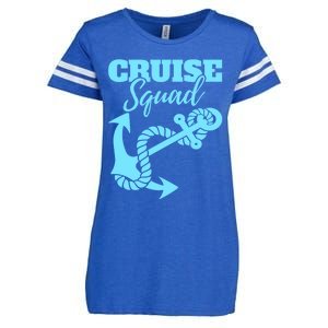 Cruise Squad Family Friends Matching Meaningful Gift Enza Ladies Jersey Football T-Shirt