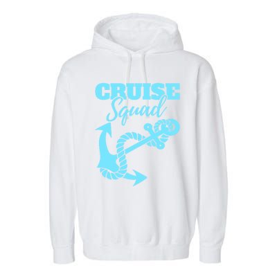 Cruise Squad Family Friends Matching Meaningful Gift Garment-Dyed Fleece Hoodie