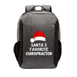 Christmas SantaS Favorite Chiropractor Funny Chiropractic Great Gift Vector Backpack