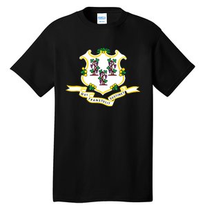 Connecticut State Flag Tall T-Shirt