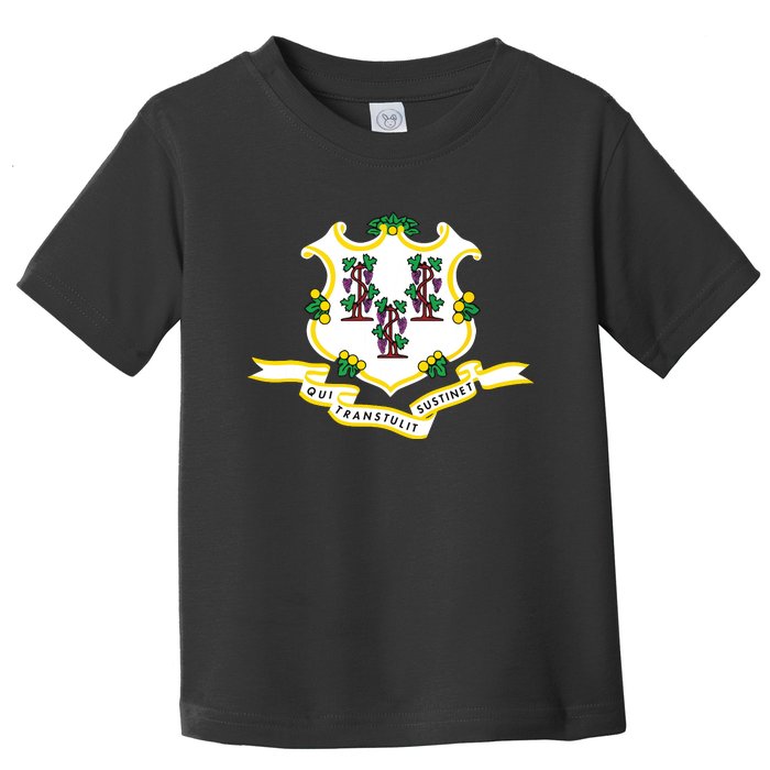 Connecticut State Flag Toddler T-Shirt