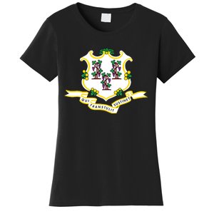 Connecticut State Flag Women's T-Shirt