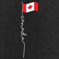 Canada Signature Flag Pole Patriotic Canadian Flag Cool Comfort Performance Bucket Hat