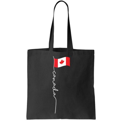Canada Signature Flag Pole Patriotic Canadian Flag Bag