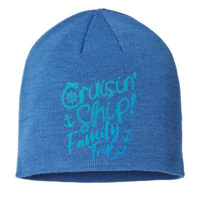 Cruise Squad Family Vacation Matching Fun Reunion Group Funny Gift Sustainable Beanie