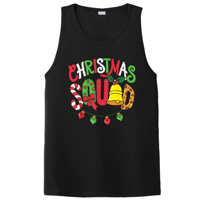 Christmas Squad Family Matching Pajama Funny Boy Girls Xmas PosiCharge Competitor Tank