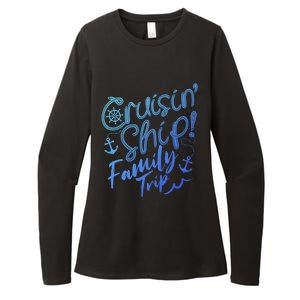 Cruise Squad Family Vacation Matching Fun Reunion Group Funny Gift Womens CVC Long Sleeve Shirt