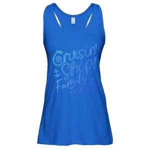 Cruise Squad Family Vacation Matching Fun Reunion Group Funny Gift Ladies Essential Flowy Tank