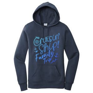 Cruise Squad Family Vacation Matching Fun Reunion Group Funny Gift Women's Pullover Hoodie