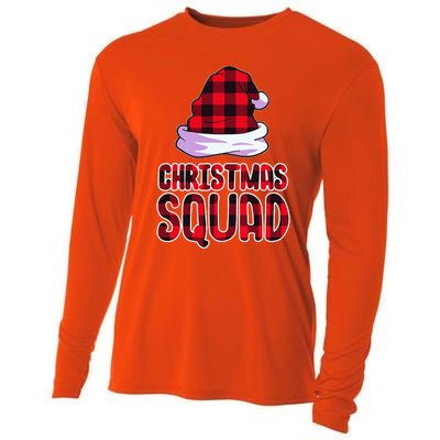 Christmas Squad Family Group Matching Christmas Party Pajama Cooling Performance Long Sleeve Crew