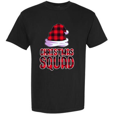 Christmas Squad Family Group Matching Christmas Party Pajama Garment-Dyed Heavyweight T-Shirt