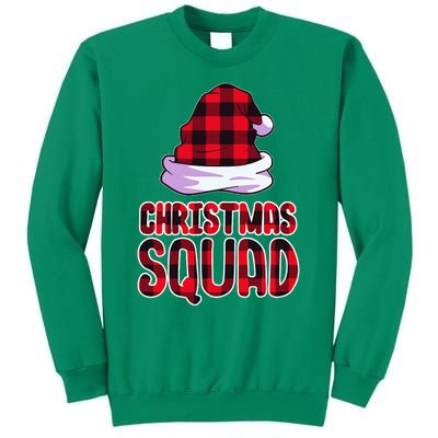 Christmas Squad Family Group Matching Christmas Party Pajama Sweatshirt