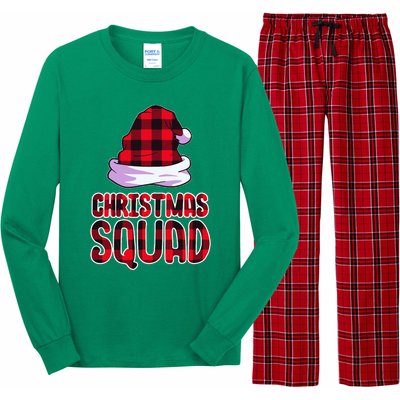 Christmas Squad Family Group Matching Christmas Party Pajama Long Sleeve Pajama Set