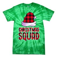 Christmas Squad Family Group Matching Christmas Party Pajama Tie-Dye T-Shirt