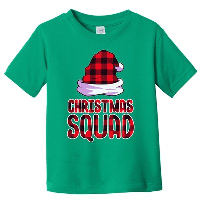 Christmas Squad Family Group Matching Christmas Party Pajama Toddler T-Shirt