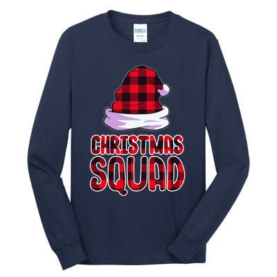 Christmas Squad Family Group Matching Christmas Party Pajama Tall Long Sleeve T-Shirt