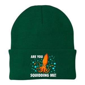 Cool Squid For Zoologist Octopus Fish Animal Knit Cap Winter Beanie