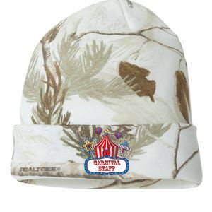 Carnival Staff For Circus Event Staff & Ringmaster Lover Kati Licensed 12" Camo Beanie