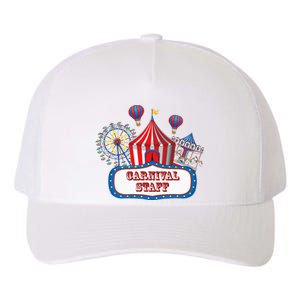 Carnival Staff For Circus Event Staff & Ringmaster Lover Yupoong Adult 5-Panel Trucker Hat